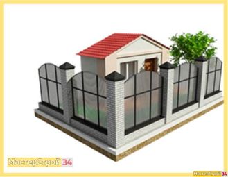 Заказать забор из профнастила, рабицы, евроштакетника, поликарбоната