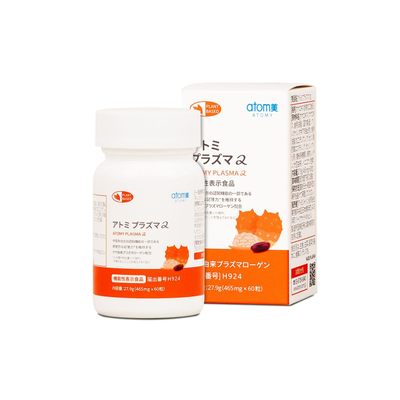 Оригинальная упаковка Atomy Plasma Alpha 60 капсул для поддержки когнитивных функций