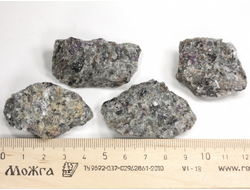 Йооперлит в ассортименте, необработанный, "дикий" образец, светится в УФ, США, Мичиган (40-45 мм, 18-22 г) №29371