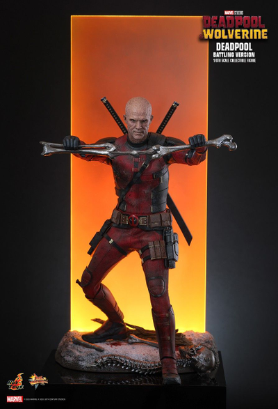 Дэдпул в бою  ("Дэдпул и Росомаха") - Коллекционная фигурка 1/6 Deadpool (Battling Version) (MMS782) - Hot Toys