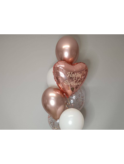 НАБОР ВОЗДУШНЫХ ШАРОВ "HAPPY BIRTHDAY"
