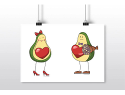 Плакат горизонтальный #2 на День влюблённых, 14 февраля