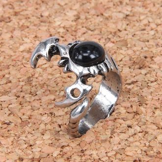 Кольцо Скорпион, размер 10 (19,9мм), цвет серебр.