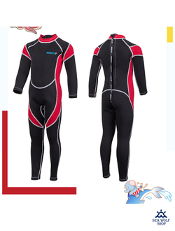 Гидрокостюм неопрен 2,5мм HISEA детский #4 рост 95-115см