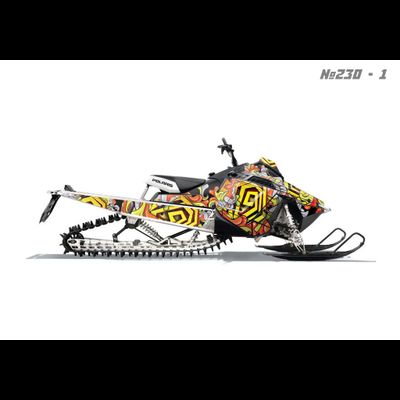 Наклейки на снегоход Polaris PRO RMK 2011-2015