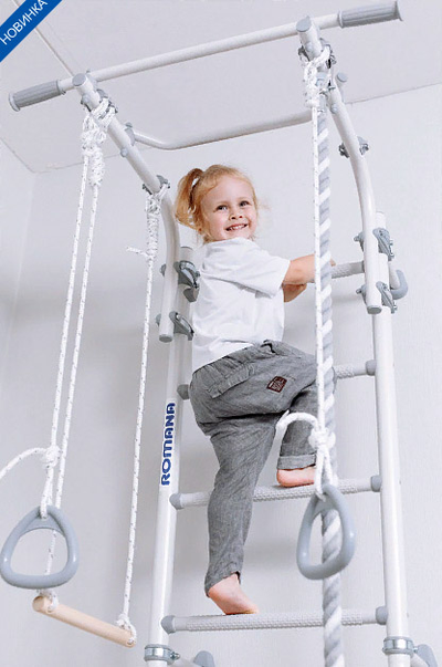 Шведская стенка ROMANA Next Pastel - пример в интерьере