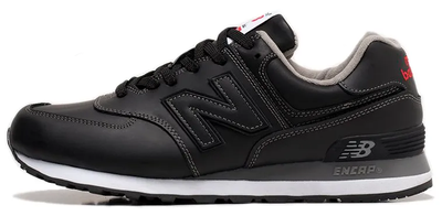 New Balance 574 Leather All Black
