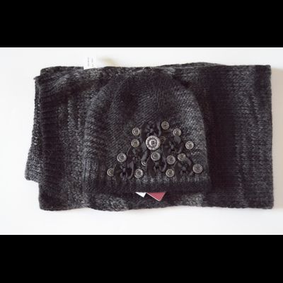 Шапка Vizio 4760 и шарф комплект черный