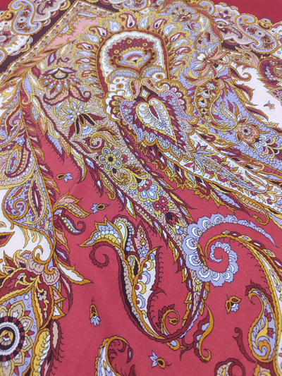 Павловопосадский платок Восточные сладости 1429-5