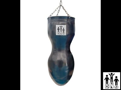 Боксёрский мешок из тента тип "Силуэт" ( МБТС22-5 , 30(Верхний диаметр), высота 100, вес 35-40)