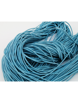 Резинка шляпная, 1,5 мм цвет голубой