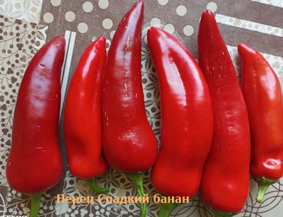 Перец сладкий Сладкий банан (Sweet Banana)