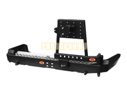 Задний силовой бампер серии Трофи на Toyota LC 80 1990-1997 (03.177.02)