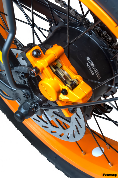 Электровелосипед Minako F11 PRO 20 (жёлтый)