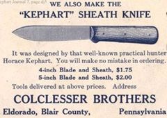 Реклама Кефарт в начале 20 века