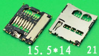 Коннектор MMC №3 Samsung P6200, B7722, C3510, C3530, C3560, C6712, E2152, E2250, E2252, E2330, E2530, E2550, I9180 (KA-021)