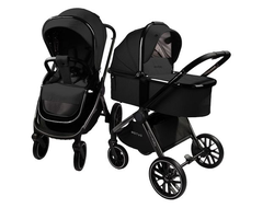 Коляска 3в1 AmaroBaby Motus V2 Черный (2025)