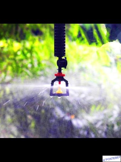 Дождеватель туманообразующий красный, 72,2-109,7л/ч, радиус 1,1-1,2м