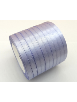 Лента атласная 6 мм, цвет светло сиреневый арт. 44