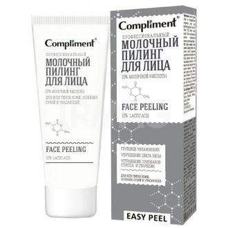 Compliment EASY PEEL профессиональный МОЛОЧНЫЙ пилинг для лица 80мл