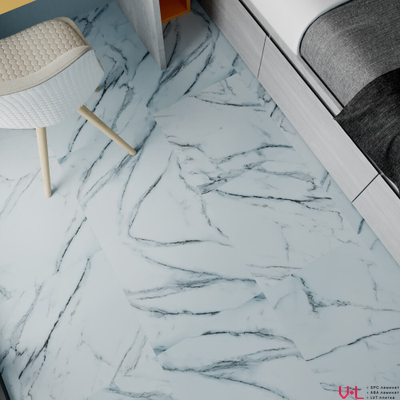 Кварцвиниловая плитка Art East Tile Hit Мрамор Каррара Бьянко 764 купить на vinyl-laminat.ru