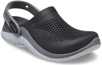 Crocs LiteRide Kids Clog Детские Черные с серым