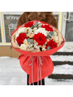 Букет "Яркий Февраль"