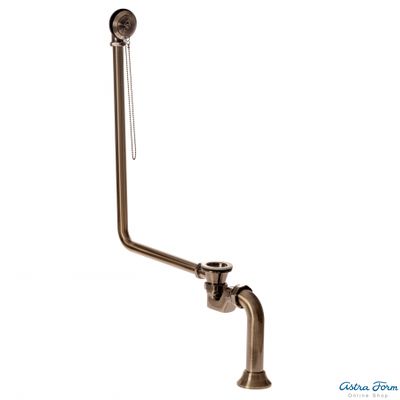 Слив-перелив Washbasin бронза пробка на цепи