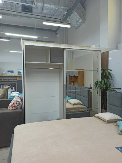 Шкаф-купе Крафт-6 ( Белый) 1.96 м  BTS