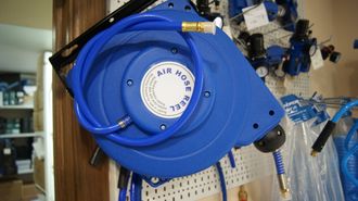 Катушка с шлангом для воздуха 10 метров 8х12 мм 15 бар D1400203.010