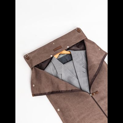 Портплед + дорожная сумка (2 в 1) Palermo Premium 
brown (арт. 4038-63)