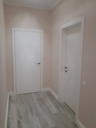 PORTE RICHI (Беларусь). АРБАТ, МОДЕЛЬ ЛЧ12 (Л11), ЭМАЛЬ БЕЛАЯ. ПОЛОТНО ГЛУХОЕ с 3D ФРЕЗЕРОВКОЙ