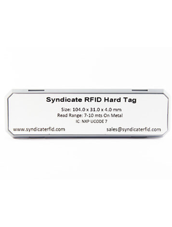 RFID метка UHF корпусная Syndicate HT10431, NXP UCODE 8, 104x31x4 мм