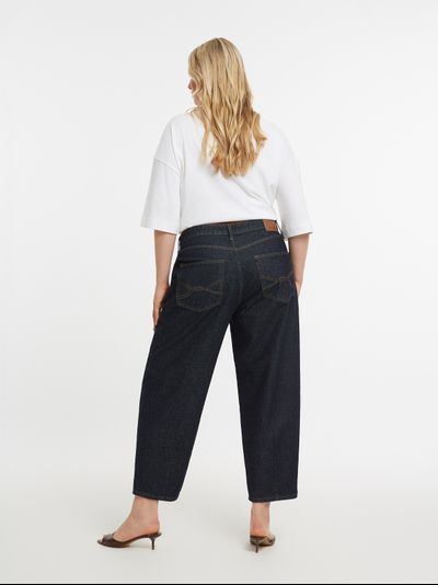 Женские синие джинсы до 58 размера