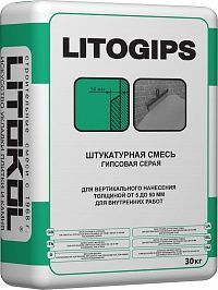 Гипсовая штукатурка LITOGIPS 25 кг