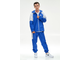 APIKA ветрозащитный тренировочный спортивный костюм ярко-синий с белым
