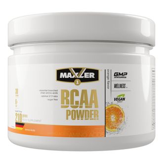 (Maxler) BCAA Powder 2:1:1 Sugar Free - (210 гр) - (клубника-киви)