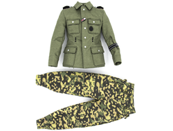 Костюм немецкого пулеметчика времен Второй мировой войны 1/6 (D80124) - DID