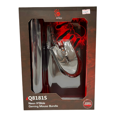 Комплект игровая мышь + коврик Bloody Q81