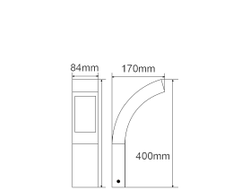 Садово-парковый светодиодный светильник COBRA l