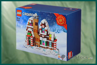 Lego 40337 Gingerbread House Micro Build 2019