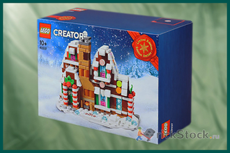 # 40337 «Пряничный Домик»–Мини / “Gingerbread House” Micro–Build (2019)