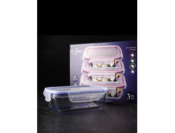 Жаропрочные контейнеры, голубой