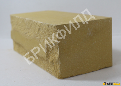 Кирпич полуторный "Луч". Желтый. Кирпичный завод Брик Филд