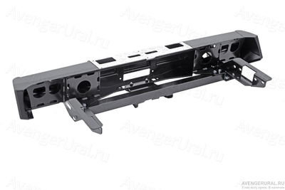 Задний бампер РИФ с площадкой под лебёдку и квадратом под фаркоп
