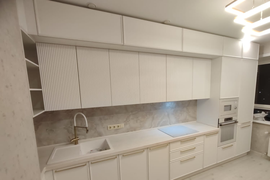 Кухня белая