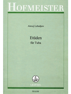 Lebedev, Alexej Et?den f?r Tuba