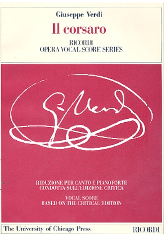 Verdi, Giuseppe Il Corsaro riduzione canto e pianoforte (it)