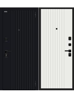 Входная Дверь Граффити-32/32 Total Black/Super White