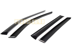 Дефлекторы окон AutoFlex, литьевой ПММА для Kia X-Line HB 2017-